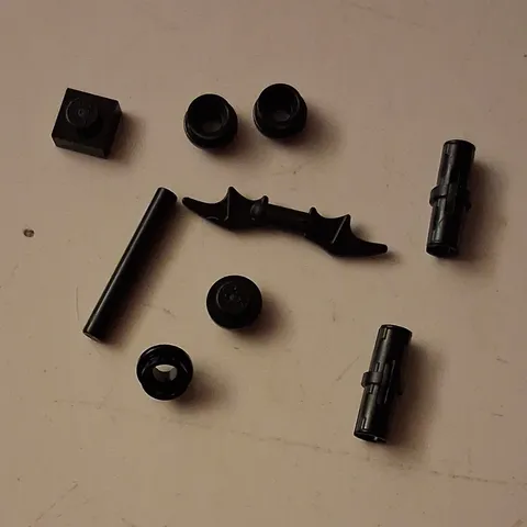LEGO Batman Black Minifigure Accessories Parts Bulk Lot of 8 (8pc)