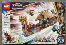 Lego Marvel Thor The Goat Boat 76208 New Sealed Box Retired