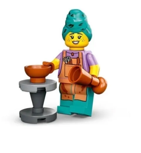 LEGO 71037 Series 24 Potter Artist Minifigure Retired Collectible CMF READ