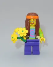 LEGO HIppie tie dye flowers minifigure Collectible Series 7 CMF