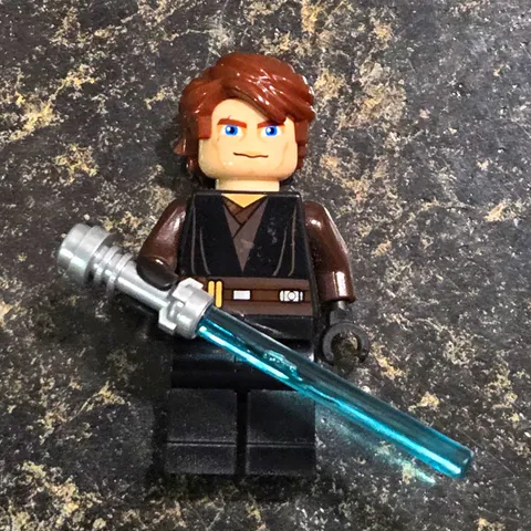 LEGO Star Wars Anakin Skywalker SW0317 Minifigure w/ Blue Lightsaber