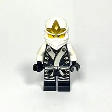 LEGO Ninjago Zane Minifigure njo0076 Kimono The Final Battle 70504 Garmatron