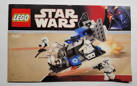 LEGO Star Wars 7667 Imperial Dropship Instruction Manual ONLY 