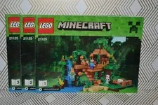 Lego Minecraft Instruction Book #21125 (The Jungle Tree House)591