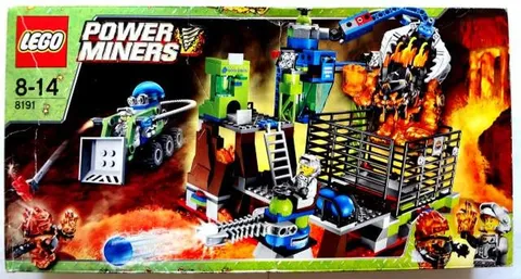 Lego Factory Sealed Power Miners Labatraz 8191 Used