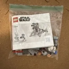 100% Complete LEGO Star Wars 75345 501st Clone Troopers Battle Pack