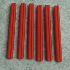 LEGO 3706 Technic Axle 6L Red x6 Genuine