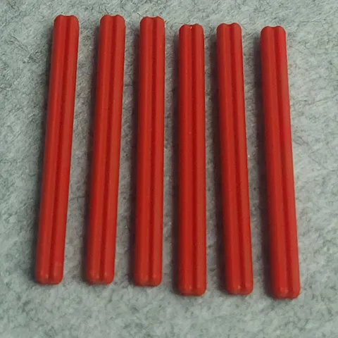 LEGO 3706 Technic Axle 6L Red x6 Genuine