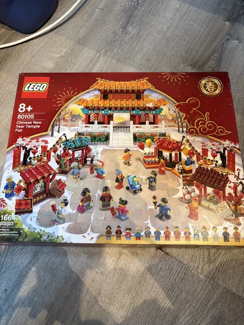 Lego 80105 Chinese New Year Temple Fair 1664pcs SEALED