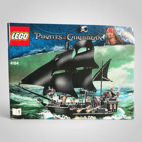 LEGO Pirates of the Caribbean: The Black Pearl (4184) 100% Complete W/ Manuals