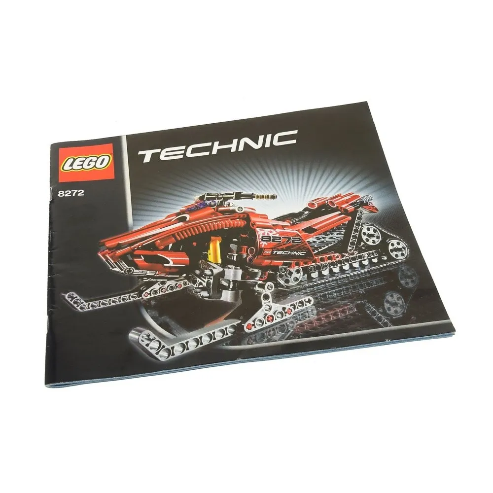 1x Lego Technic Instruction Booklet 1 Model Off-Road Snowmobile 8272
