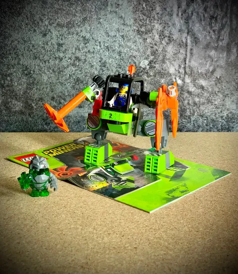 Lego Power Miners - 8957 - Mine Mech - 2009 - Complete + Instructions