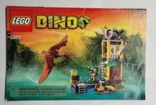 Lego Dino 5883 Tower Takedown Instruction Manual ONLY