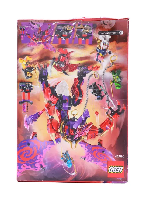 LEGO NINJAGO Thunderfang Dragon of Chaos 71832 Building Set