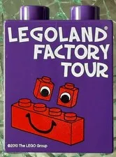 Lego Duplo 2010 The Lego Group LEGOLAND FACTORY TOUR Brick