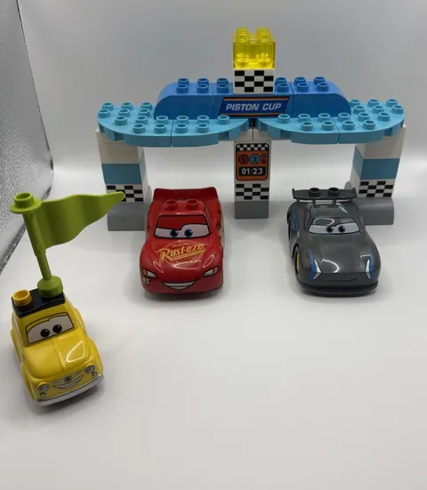 Lego Duplo 10857 Piston Cup Race 29 PCS Retired Not Complete