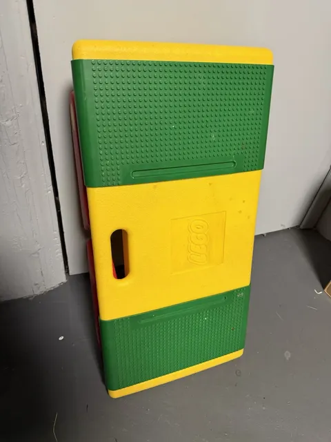 Vintage LEGO Lap Tray Table Building Storage Bins  Fold up 1994
