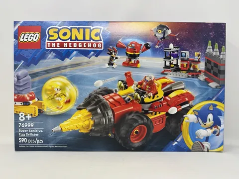 LEGO Sonic The Hedgehog Super Sonic vs. Egg Drillster 76999 Building Toy Set New