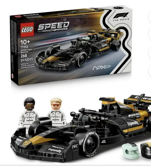 LEGO APXGP Team Race Car 77252 Speed Champions, 268 Pieces, Complete Set