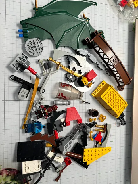 Lego Mixed Parts Lot Random Pieces Building Blocks Spare Parts Mini Figures