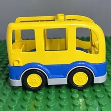 Lego Duplo Item Bus/Van blue/yellow 