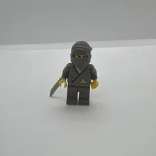 Lego Castle Gray Ninja 1998-1999 cas049 With Sword