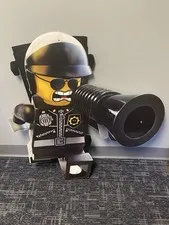Lego Minifigure Good Cop Bad Cop Store Display 34” Tall And Wide Large