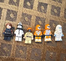 LEGO Star Wars Minifigure Lot 6 Anakin Skywalker Clone Trooper Wampa