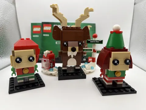 LEGO BRICKHEADZ: Reindeer Elf and Elfie (40353)