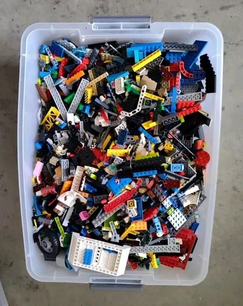 LEGO 5 lbs Pounds Random Parts Pieces Building Blocks Bulk Lot