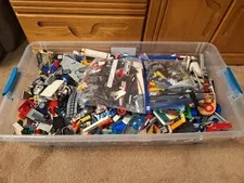 Star Wars & Technic Bulk Lot, 12.5 lbs, mixed pieces + partial builds