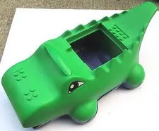 LEGO DUPLO BLOCK-O-DILE CROCODILE ALLIGATOR green sweeper storage children lot2