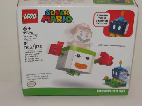 LEGO Super Mario 71396 Bowser Jr.'s Junior's Clown Car 84 Pc Expansion Set NEW
