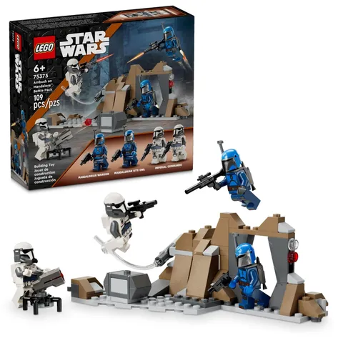 LEGO Star Wars: The Mandalorian Ambush on Mandalore Battle Pack, Multicolor