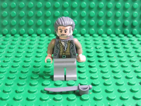 LEGO Pirates of the Caribbean Joshamee Gibbs Minifigure poc017 POTC 4184 JG27