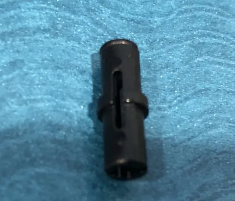 LEGO PART 2780 TECHNIC PIN WITH SHORT FRACTION RIDGES (BLACK)