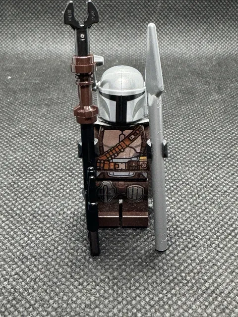 Star Wars LEGO® Din Djarin "Mando" in Beskar The Mandalorian Minifigure 75299