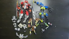 LEGO BIONICLE Bulk Lot Mixed Parts Pieces & Figures - Multicolor Plastic