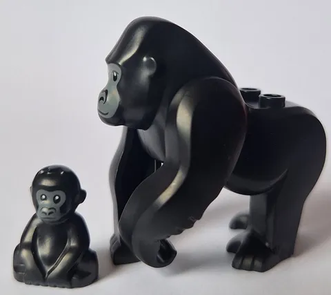 LEGO GORILLA & baby only from 60437 Jungle Explorer Helicopter animal zoo