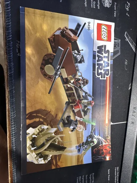 Lego 9496 Star Wars Desert Skiff Instructions Only