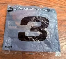 Lego Racers 4587 Replacement Bag 3 SEALED Race Track 2004