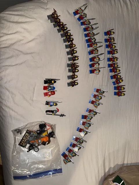 Lot Of Lego Castle Knight Minifigures