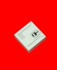 LEGO PART 3070pb086 tile 1x1 with SW Snowtrooper Backpack Ep 7 Pattern ✳ 1pc