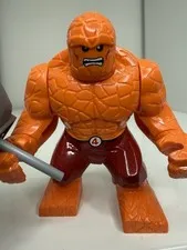 Big Fig The Thing (Red Pants) Marvel Custom Minifigure Large Lego Compatible 