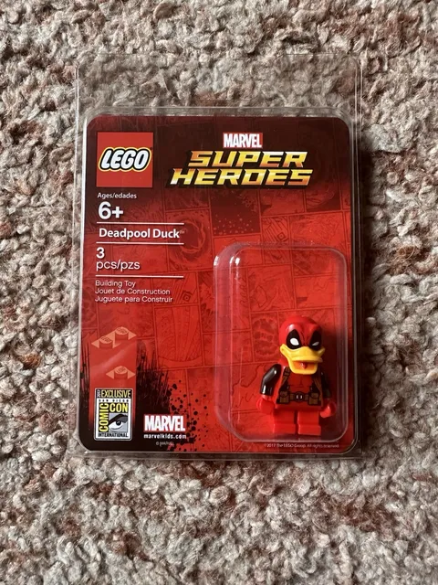 MINT SDCC 2017 LEGO Deadpool Duck Mini Figure Exclusive 