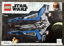 Lego Star Wars 75316 Instruction Manual Only - Mandalorian Starfighter