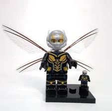 Custom LEGO The Wasp Minifigure Marvel Avengers Ant-Man Super Hero Figure