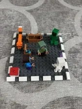 Lego Minecraft Character Play Pack Minifigures Animals & Accessories Bundle
