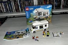 Lego City 60283 Building Set Holiday Camper Van Set With Mini Figs