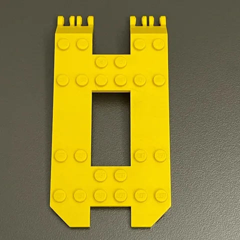 Lego Vehicle Base Trailer Yellow 30263 Replacement Add-on Part Piece